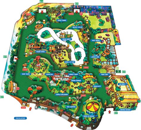 Disneyland clipart theme park map, Disneyland theme park map ...