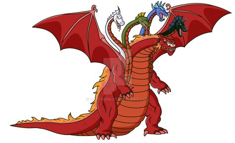 Dungeons and Dragons Cartoon Tiamat by greymmm on DeviantArt