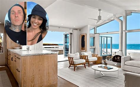 Travis Barker and Kourtney Kardashian’s $14m beach home is the stuff of dreams