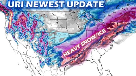 WINTER STORM URI UPDATE! | Snow/Ice developing in Texas and Oklahoma ...