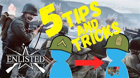 ENLISTED 5 Tips and Tricks / For New And Experienced Players - YouTube