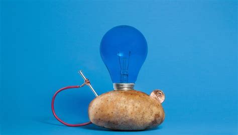 Using a potato, two pennies, two nails and some wire, you can … | Experimentos de electricidad ...