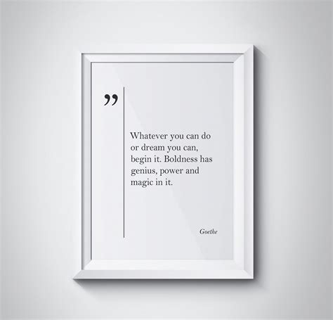 Goethe Print Goethe Quote Goethe Poster German Quotes - Etsy