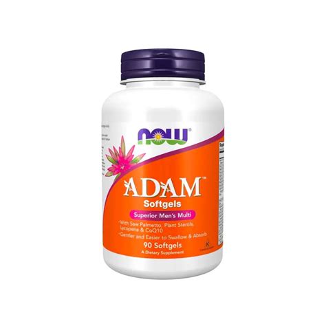 Now Foods ADAM Men's Multiple Vitamin Softgels - Nutrition21