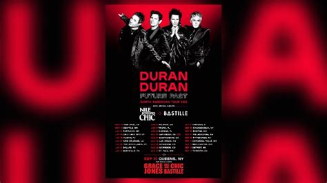 Duran Duran adds new dates to Future Past North American tour | 100.1 ...