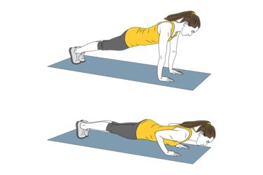 Push up - Exercises, workouts and routines