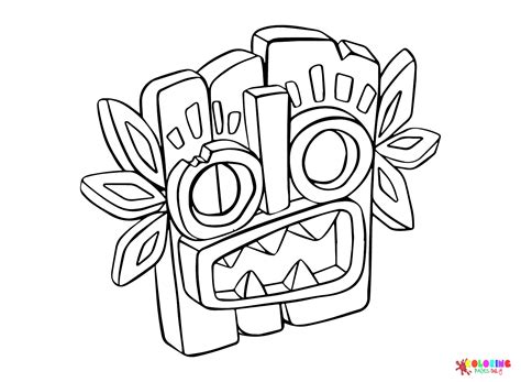 Maya civilization Pictures Coloring Page - Free Printable Coloring Pages