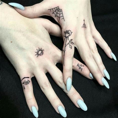 Cute Finger Tattoos Designs - Available Ideas