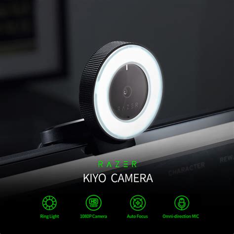 Qisahn.com - For all your gaming needs - Razer Kiyo - Desktop Camera ...