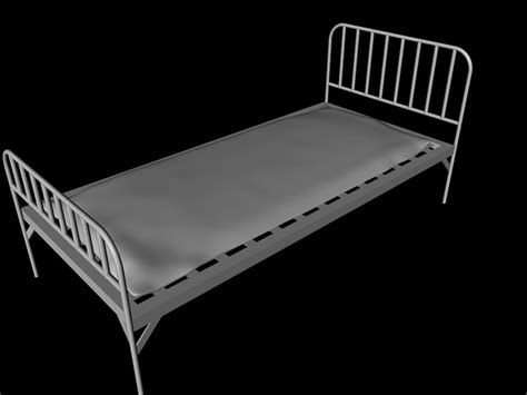 Prison Bed - 3D Model - ShareCG