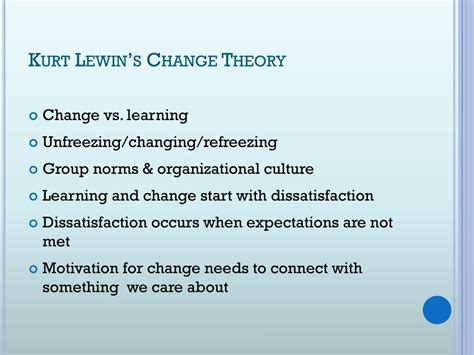 PPT - Kurt Lewin’s Change Theory PowerPoint Presentation, free download - ID:4716053