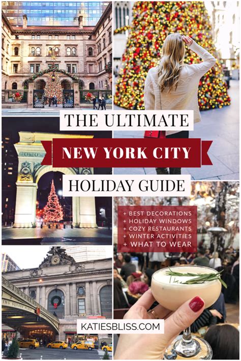 The Ultimate New York City Holiday Guide | Katie's Bliss