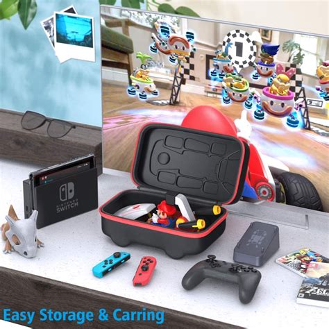 Accessories Kit Bundle Compatible with Nintendo Switch Mario Kart Live ...