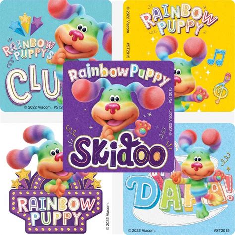 25 Blue's Clues and You Rainbow Puppy Stickers 2.5 - Etsy