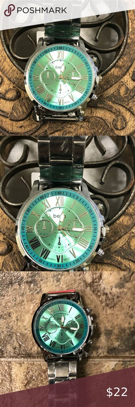 Beya Green Face Women’s Watch NWT in 2020 | Stainless steel band ...