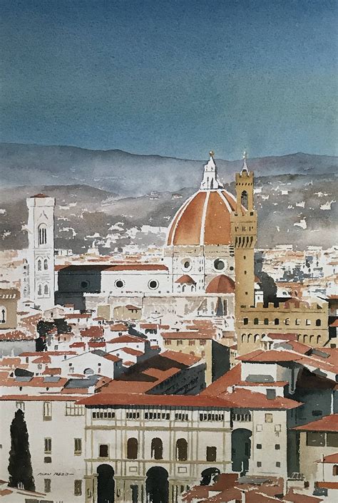 The Duomo, Florence, Italy - Alan Reed Art