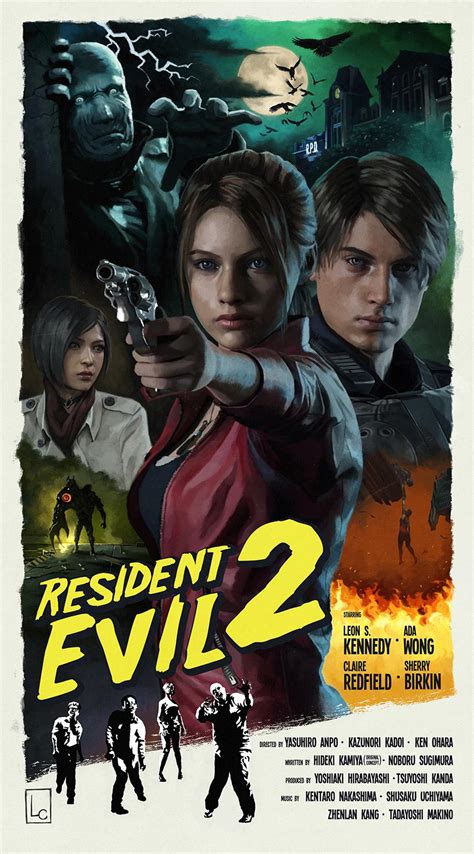 Resident Evil 2 (remake) Retro Poster : r/residentevil