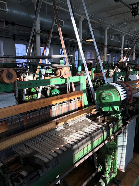 Lowell National Historical Park--Boott Cotton Mills Museum Weave Room | Cotton mill, Cotton ...