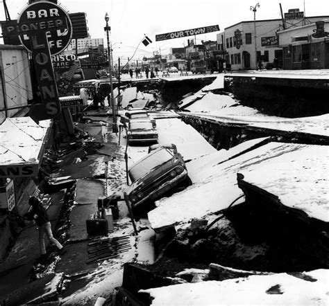 Damage From An Earthquake. Anchorage Photograph by Everett - Fine Art America