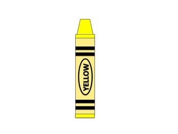 Crayon Clip Art (Back to School) by Kajun Kindergarten | TPT