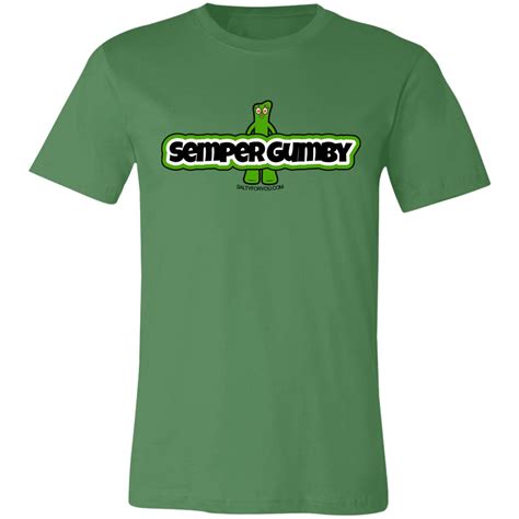 Semper Gumby Jersey Short-Sleeve T-Shirt – Salty For You Coast Guard Stickers and Apparel By ...