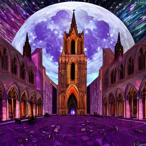 Purple church : r/wonderAI