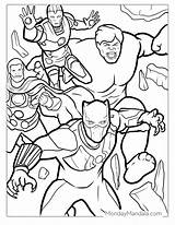 Black Panther Coloring Pages Free Printable sketch template