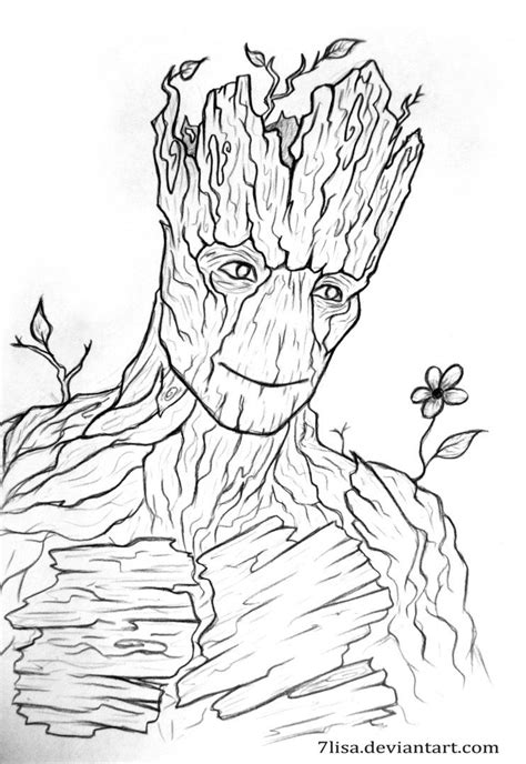 I am Groot by 7Lisa on deviantART | Marvel drawings, Drawing ...