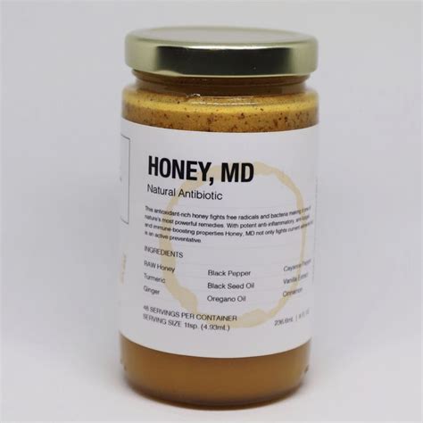 HONEY, MD - NATURAL ANTIBIOTIC | Natural antibiotics, Sweet and spicy, Antibiotic