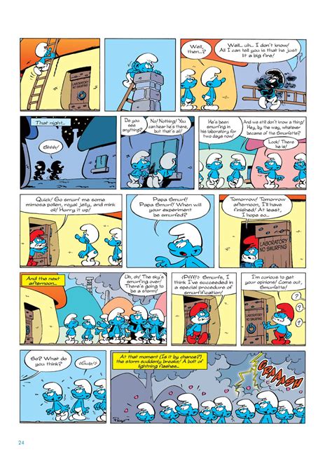 Read online The Smurfs comic - Issue #4