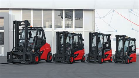 Electric forklift trucks from Linde Material Handling