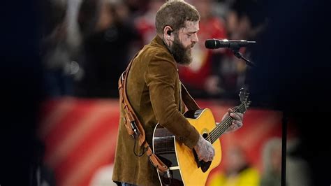 Post Malone performs 'America the Beautiful' at Super Bowl | wtol.com