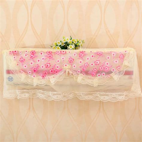 Decorative Air Conditioner Covers Dust proof Fabric Lace 88x19x35 cm 11 Colors Free Shipping-in ...