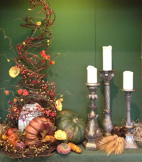 Fall decor for the church lobby | Fall church decorations, Sanctuary decor, Fall home decor