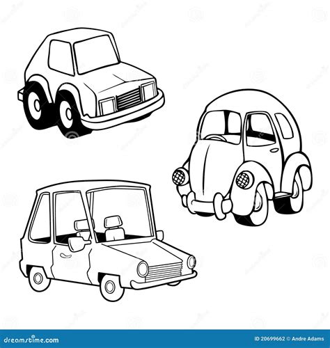 Funny Car Collection Vector Illustration | CartoonDealer.com #20699662