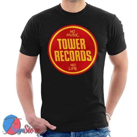 Tower Records Logo Unisex Heavy Cotton Tee, Men T-Shirts, Women T-Shirts 1