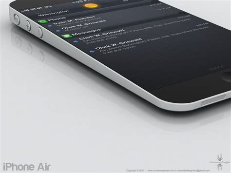 Forget the iPhone 5, Check Out This 'iPhone Air' Concept [PICS ...