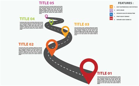 Infographic Timeline Vector