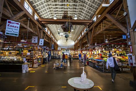 Granville Island Public Market, Granville Island during co… | Flickr