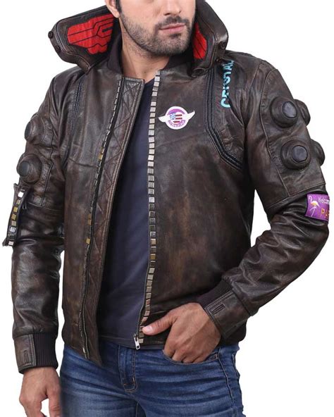 Cyberpunk 2077 Jacket | Cyberpunk Video Game Leather Jacket