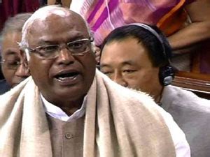 mallikarjun kharge speech in Parliament