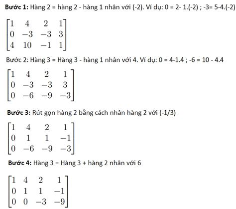 Bài tập ma trận có lời giải - Cộng, trừ 2 ma trận