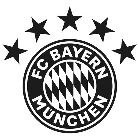 Wall sticker Bayern Munich Logo - one color | wall-art.com