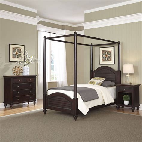 Home Styles Furniture Bermuda Twin Bedroom Set, Twin, Multiple Finishes ...