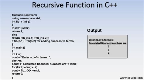 Recursion In C Programming With Examples - Riset