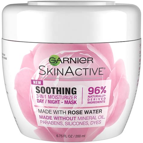 Garnier Skin Active Soothing 3 In 1 Moisturizer Day and Night Mask, 6. ...