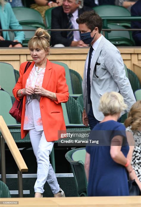 Lulu and Jordan Frieda attend day 12 of the Wimbledon Tennis... News Photo - Getty Images