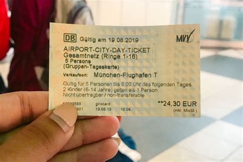 Munich One Day Ticket