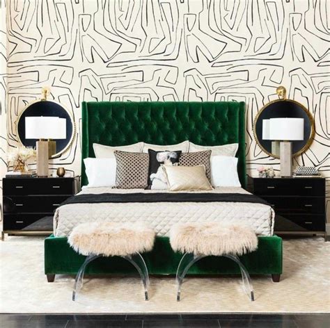 Emerald Green And Gold Bedroom Ideas