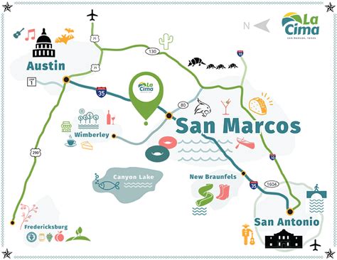 San Marcus Texas Map - Map Pasco County